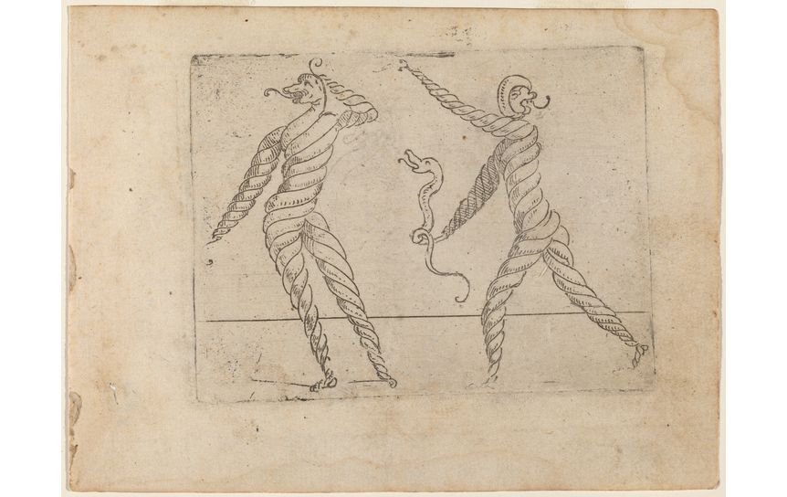 Giovanni Battista Bracelli. 'Bizzarie di varie Figure'. 1624