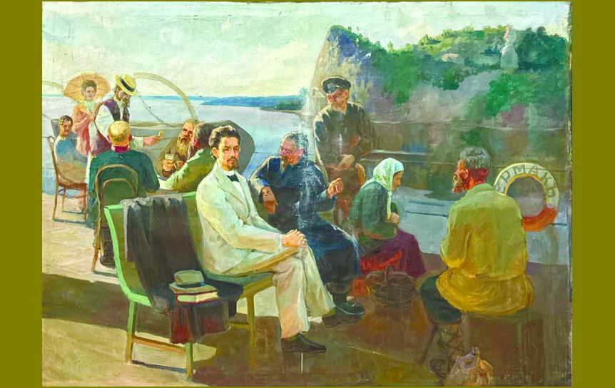  Иван Литовченко «Чехов на Амуре»  / Амурский областной краеведческий музей (https://museumamur.org/)