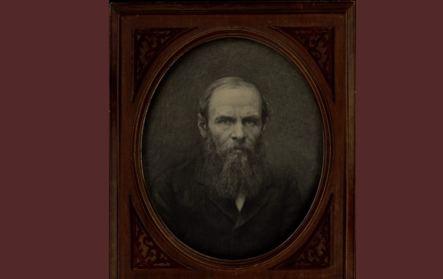 Ф.М.Достоевский. Портрет. С фотографии М.М.Панова 1880-г. Из собрания ГМИРЛИ имени В.И. Даля