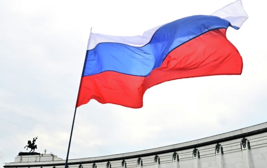 Празднование Дня Государственного флага перед Музеем Победы на Поклонной горе в Москве / Кристина Кормилицына/РИА Новости