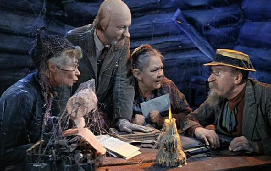 Кадр из фильма «Сказка о потерянном времени» (Александр Птушко, 1964) 