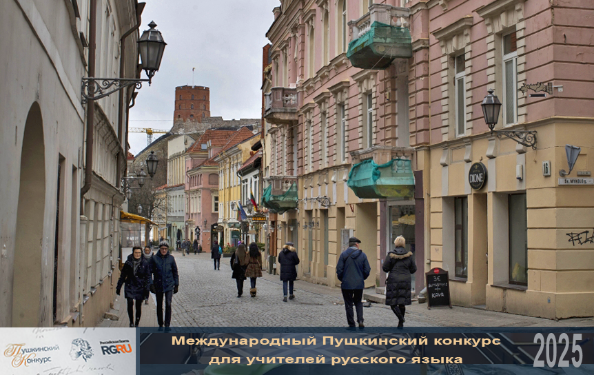 Латвия и Литва оказались среди стран, которые вышли в финал чемпионата мира по русскому языку/Вильнюс / Надежда Кульбине/ РИА Новости