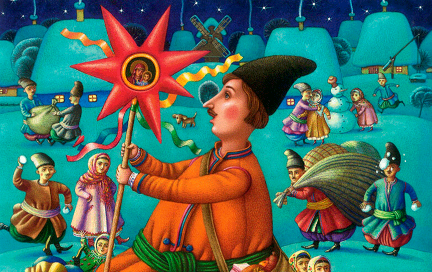 Рождество: Гоголь и прочие / Художник Кость Лавро «Ночь перед Рождеством' / Соц.сети Рождество: Гоголь и прочие / Художник Кость Лавро «Ночь перед Рождеством' / Соц.сети