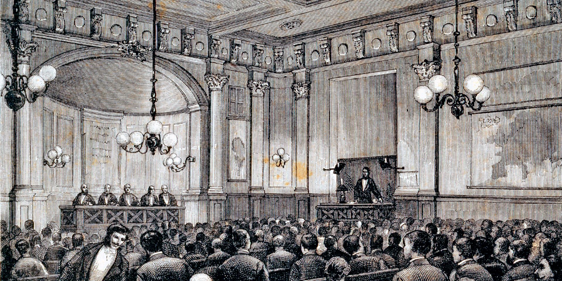 16 февраля 1924 года в зале Географического общества в Париже прозвучала знаменитая речь, которая получила название «Миссия русской эмиграции» / udcrg.org 16 февраля 1924 года в зале Географического общества в Париже прозвучала знаменитая речь, которая получила название «Миссия русской эмиграции» / udcrg.org