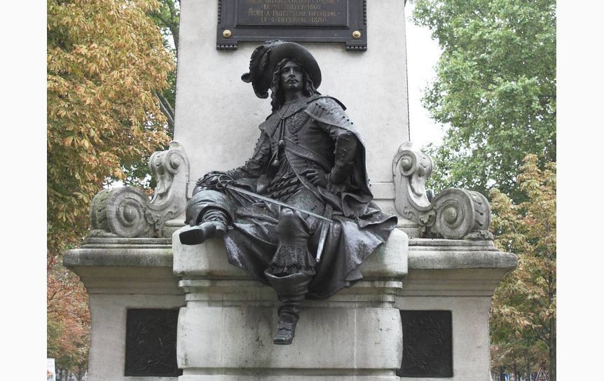 д‘Артаньян, изваянный Гюставом Доре в 1883 году