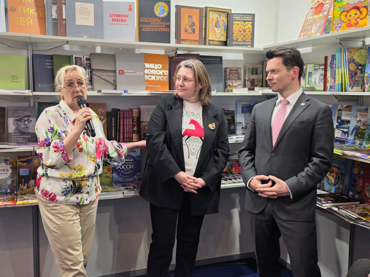 Открытие российского национального стенда в рамках IX Международной книжной выставки-ярмарки (ASTANA Eurasian Book Fair) / Источник: kazakhstan.mid.ru