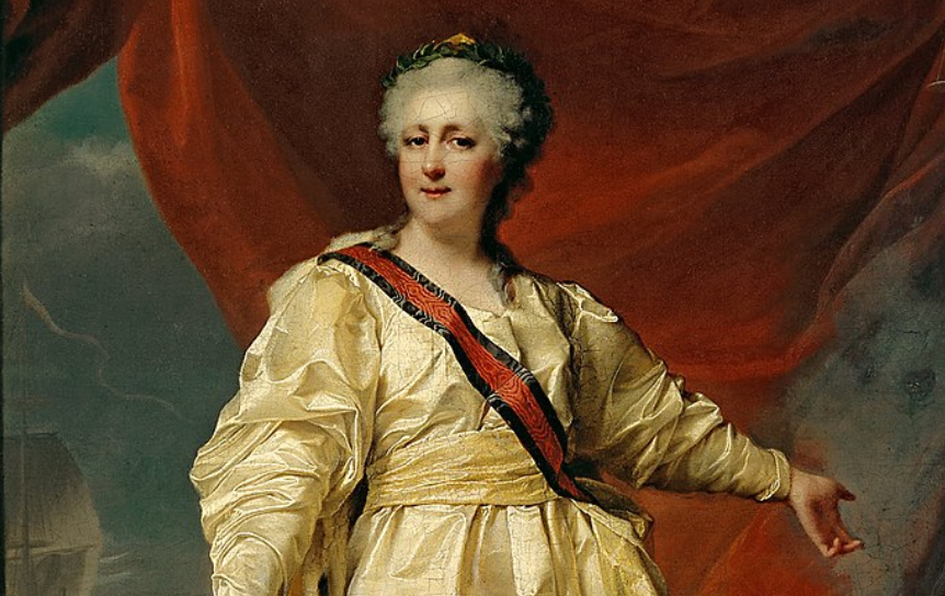 «Екатерина II – законодательница в храме богини Правосудия» (Левицкий Д. Г., 1783 год, Русский музей, Санкт-Петербург) «Екатерина II – законодательница в храме богини Правосудия» (Левицкий Д. Г., 1783 год, Русский музей, Санкт-Петербург)