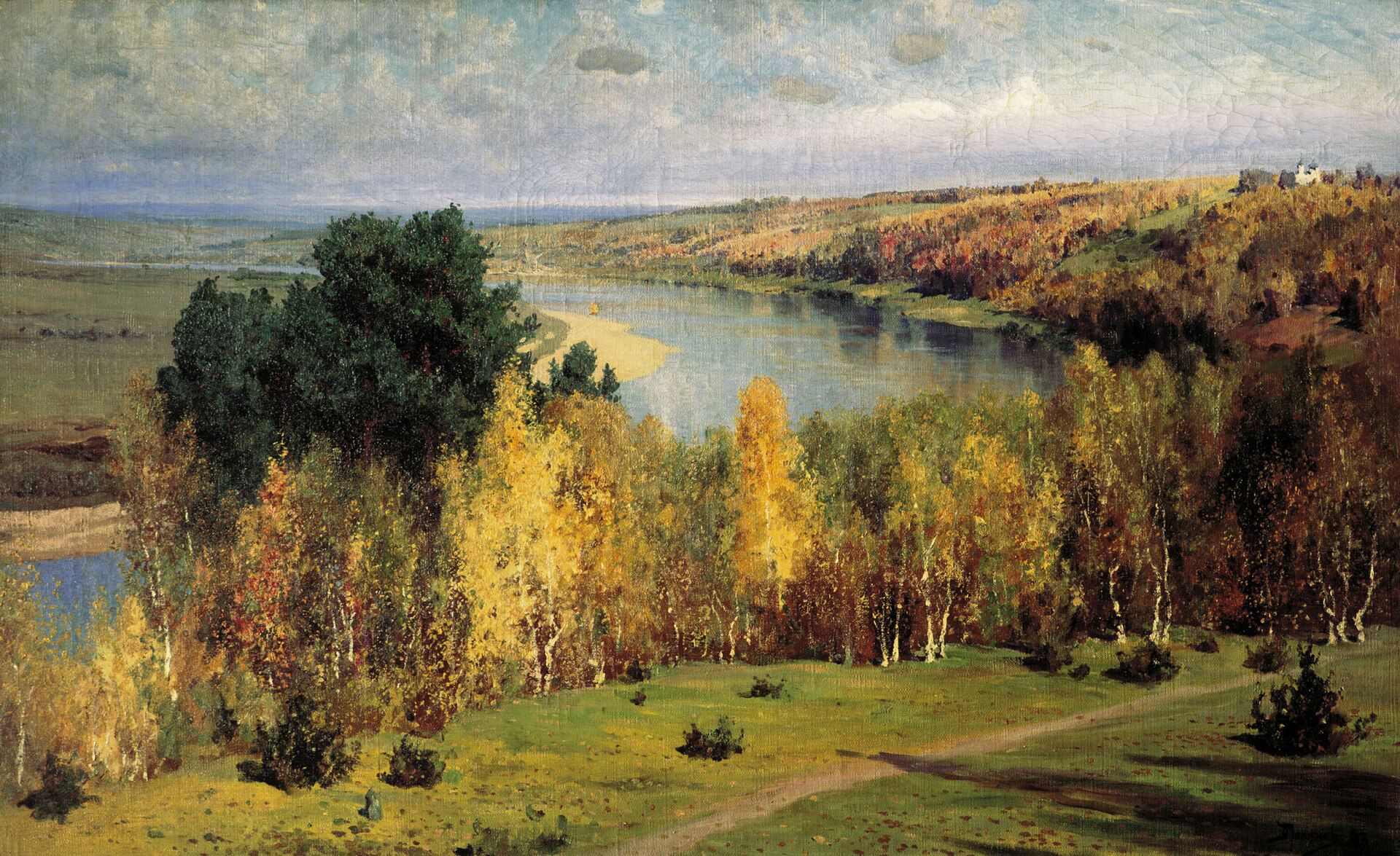 В. Д. Поленов. Золотая осень. 1893 В. Д. Поленов. Золотая осень. 1893