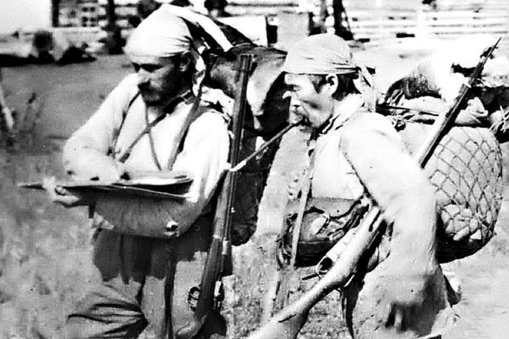 Владимир Арсеньев и его проводник Дерсу Узала. 1907 год.
Владимир Арсеньев и его проводник Дерсу Узала. 1907 год.